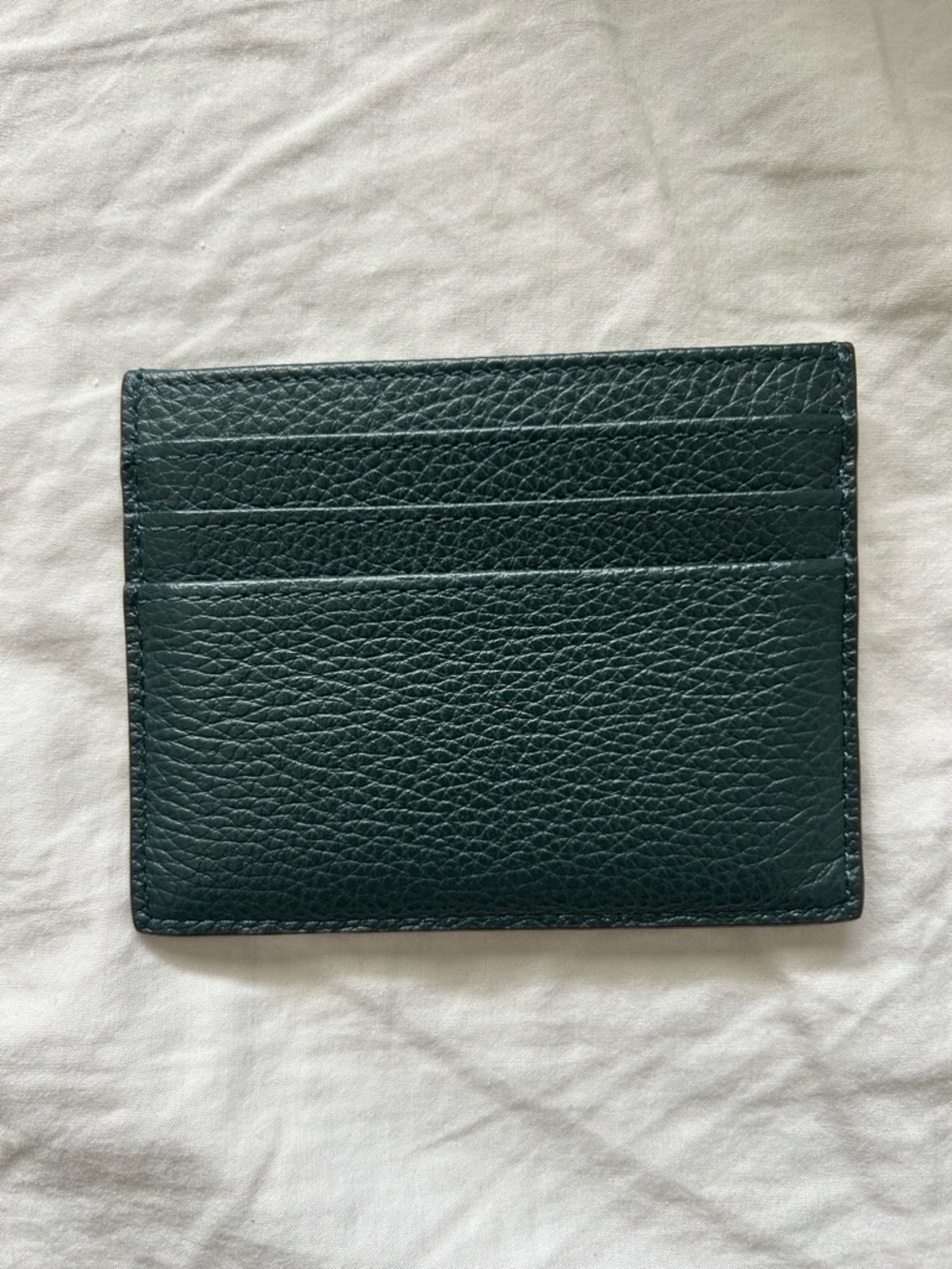 Mulberry Zipped Credit Card Slip in green - Picture 3 of 10